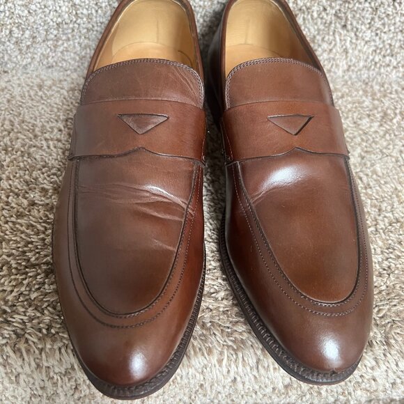 Gucci Men\'s Brown Leather Loafers main image 8